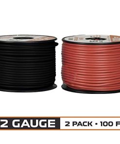 14 Gauge Primary Wire - 10 Roll Assortment Pack - 100 Ft of Copper