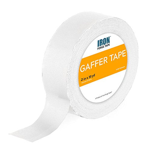 Gaffer Power Gaffer Tape, 2 inch x 30 Yards - White
